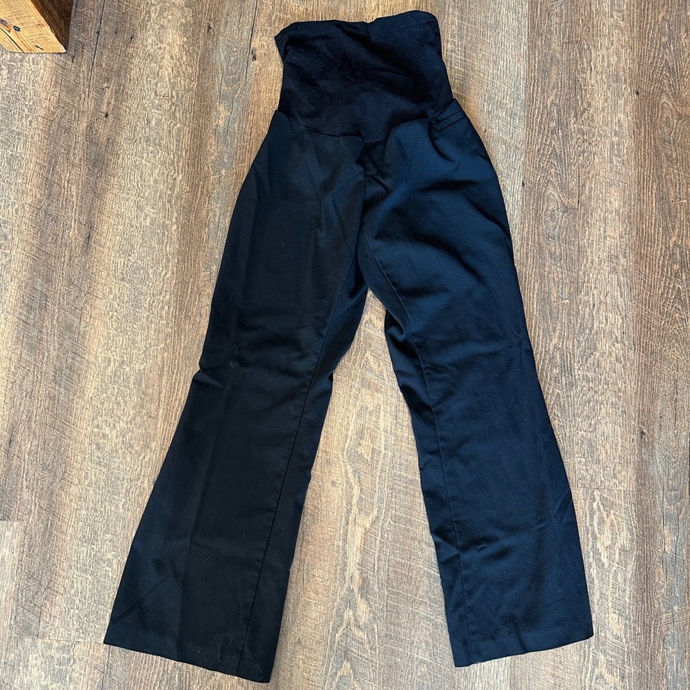 Motherhood maternity black pants. Size petite large.